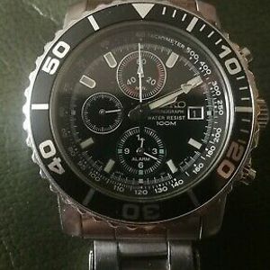Seiko Daytona 7T62-0CV0 Miyota Chronograph Sports watch (UK) | WatchCharts