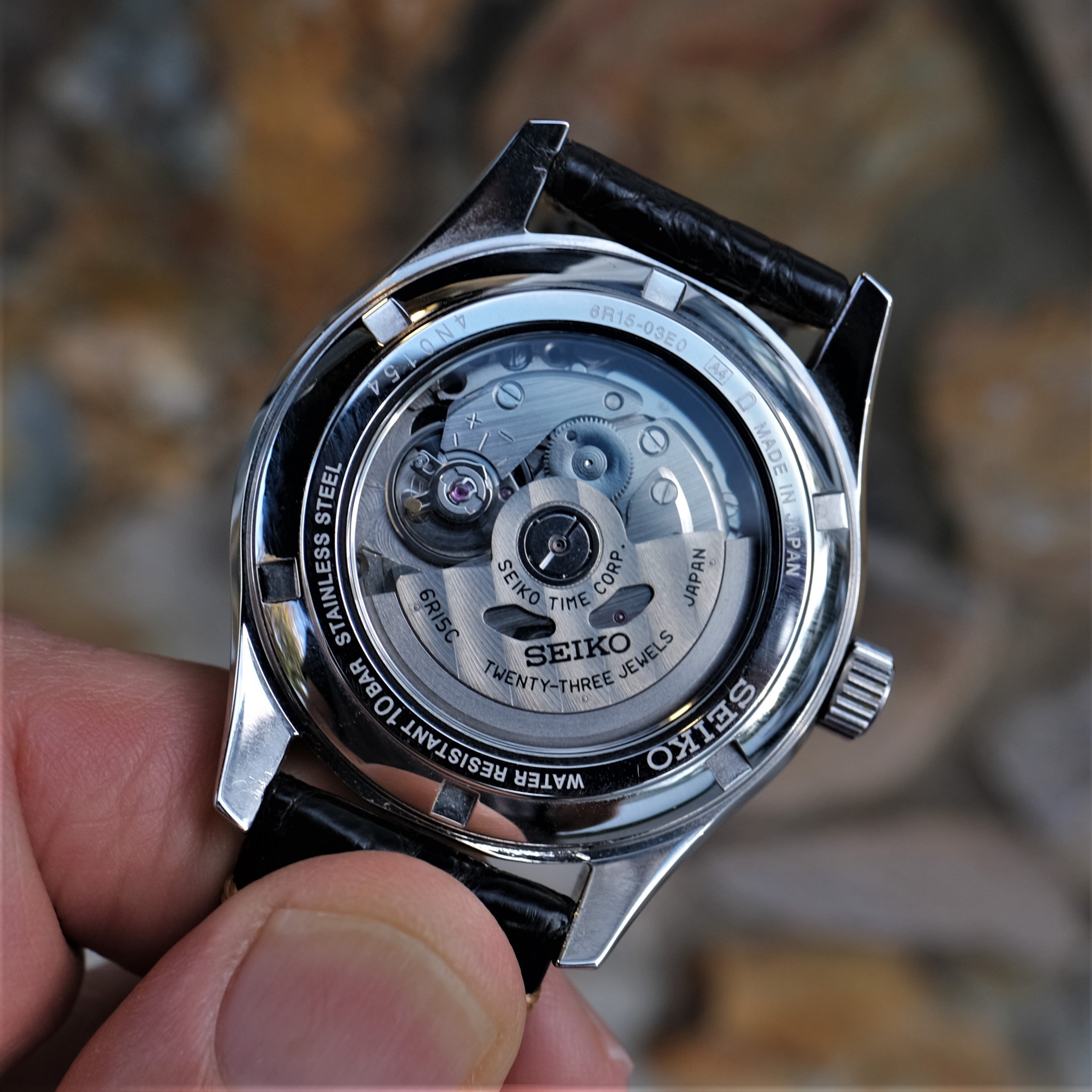 675 USD] Seiko Presage SARX029 with inky black “Urushi” dial