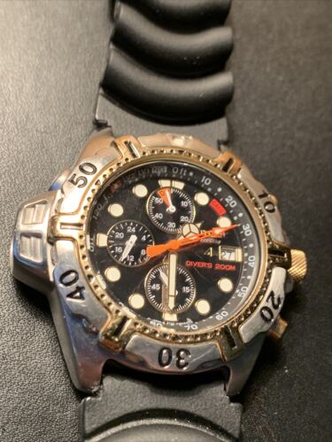 Citizen eco drive divers 200m clearance b741