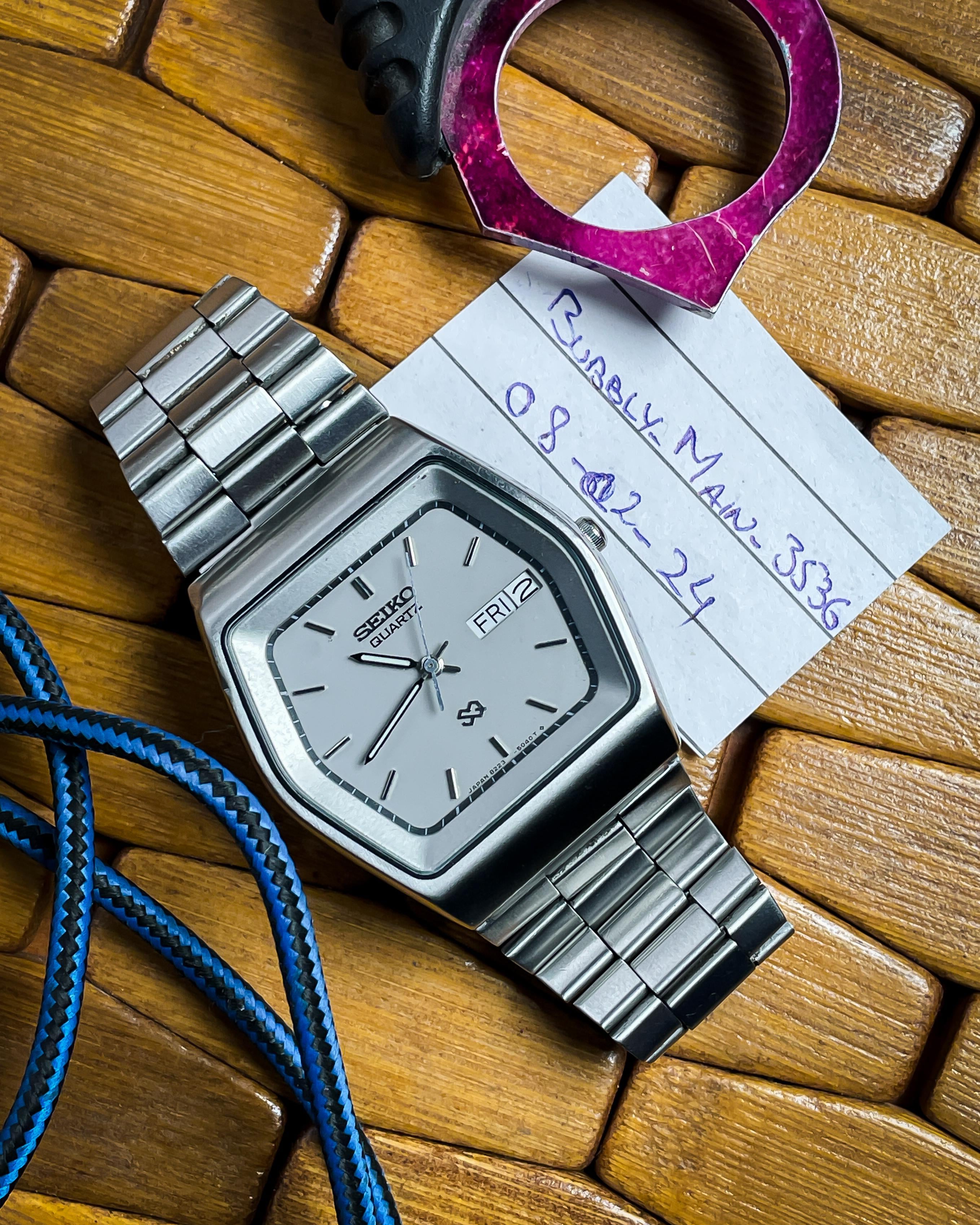 1982年製 SEIKO Type|| 国鉄総裁表彰記念8223-8090 【公式通販】