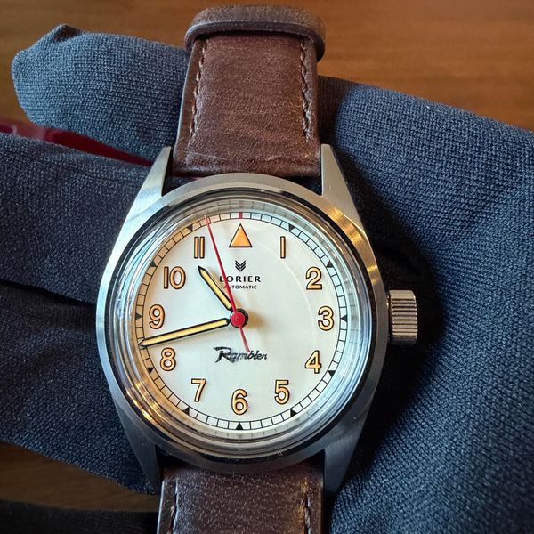 [WTS] Lorier Rambler - 36mm White Dial | WatchCharts Marketplace