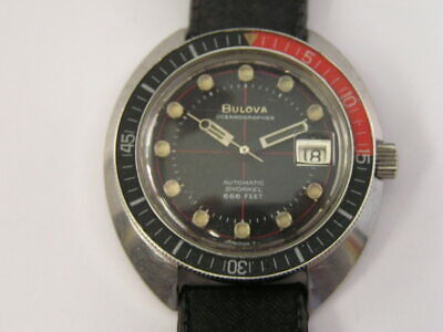 vintage bulova devil diver