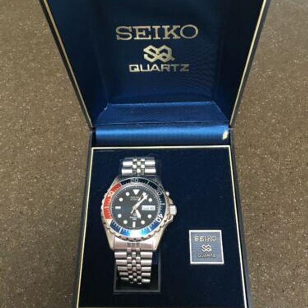 Seiko Kinetic Sports 150 Diver. 5M23 - 6850 Box, papers & service ...