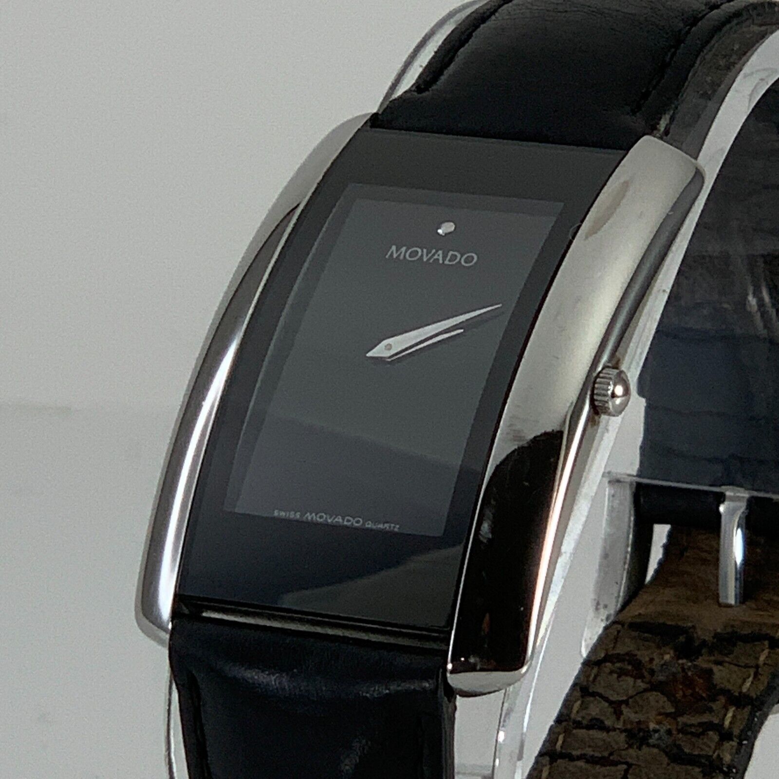 Movado curved clearance watch