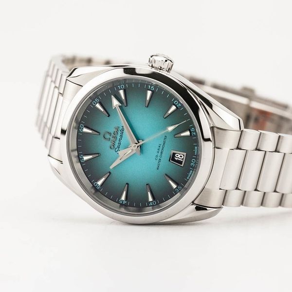 fsot - Omega Aqua Terra 8800 - Turquoise - 38mm - 220.10.38.20.03.005 ...