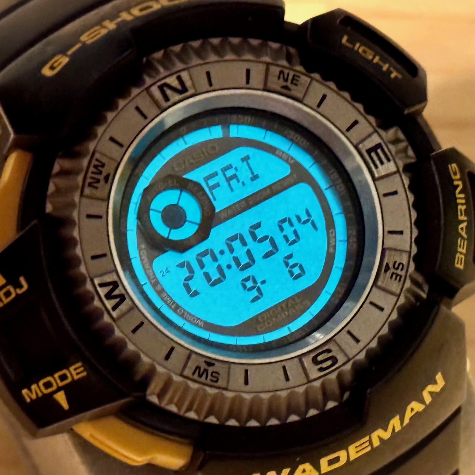 WTS] Casio G-Shock DW-9800-1BV Wademan Digital Compass Thermometer 