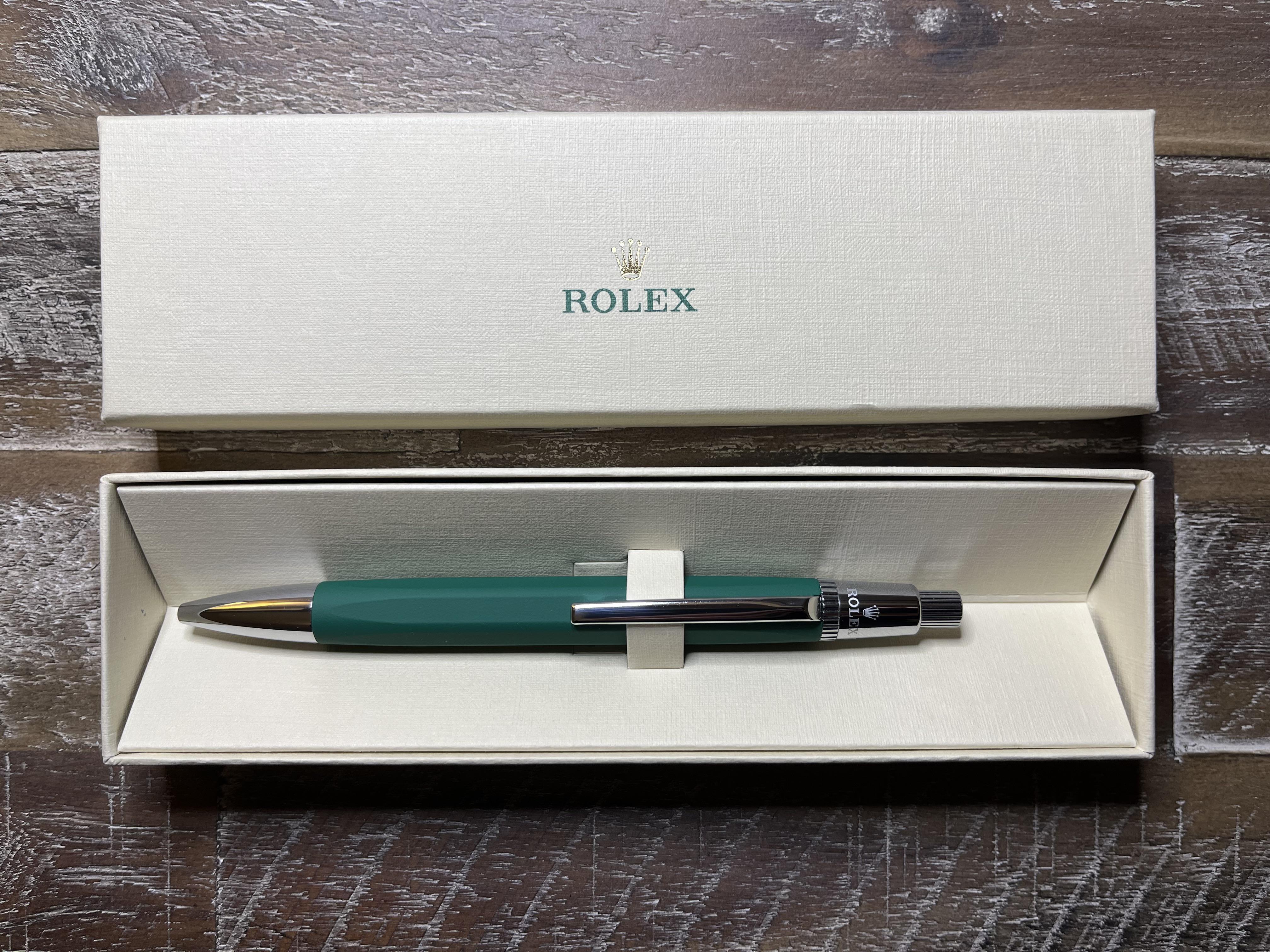 WTS Rolex Caran D Ache Swiss Ballpoint Pen NIB