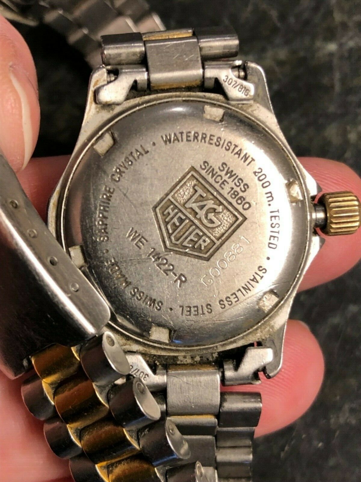 Tag Heuer Professional WE-1422-R Womens Two Toned Watch 200 Meter