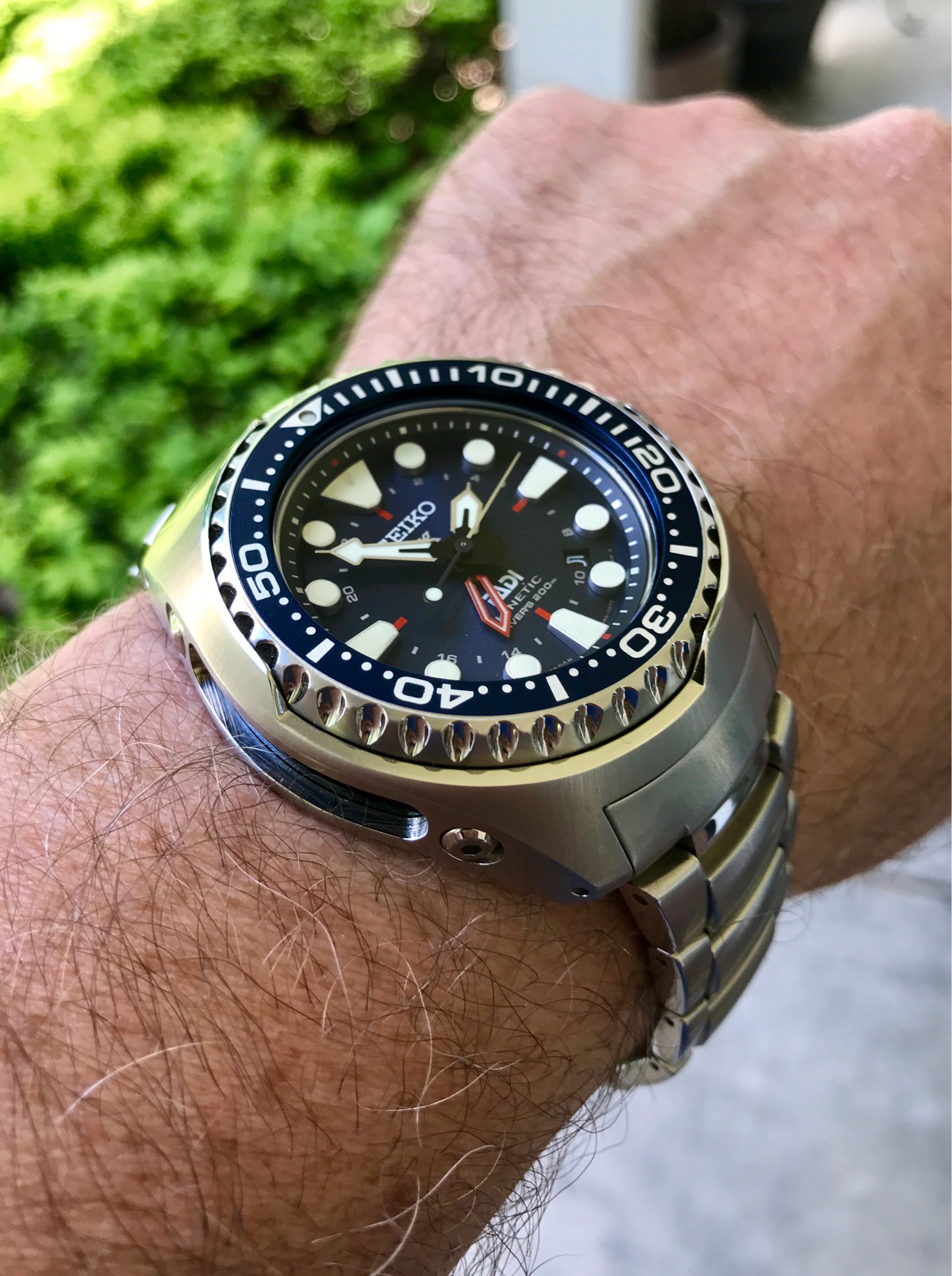 Seiko Padi SUN065 Kinetic Diver WatchCharts Marketplace