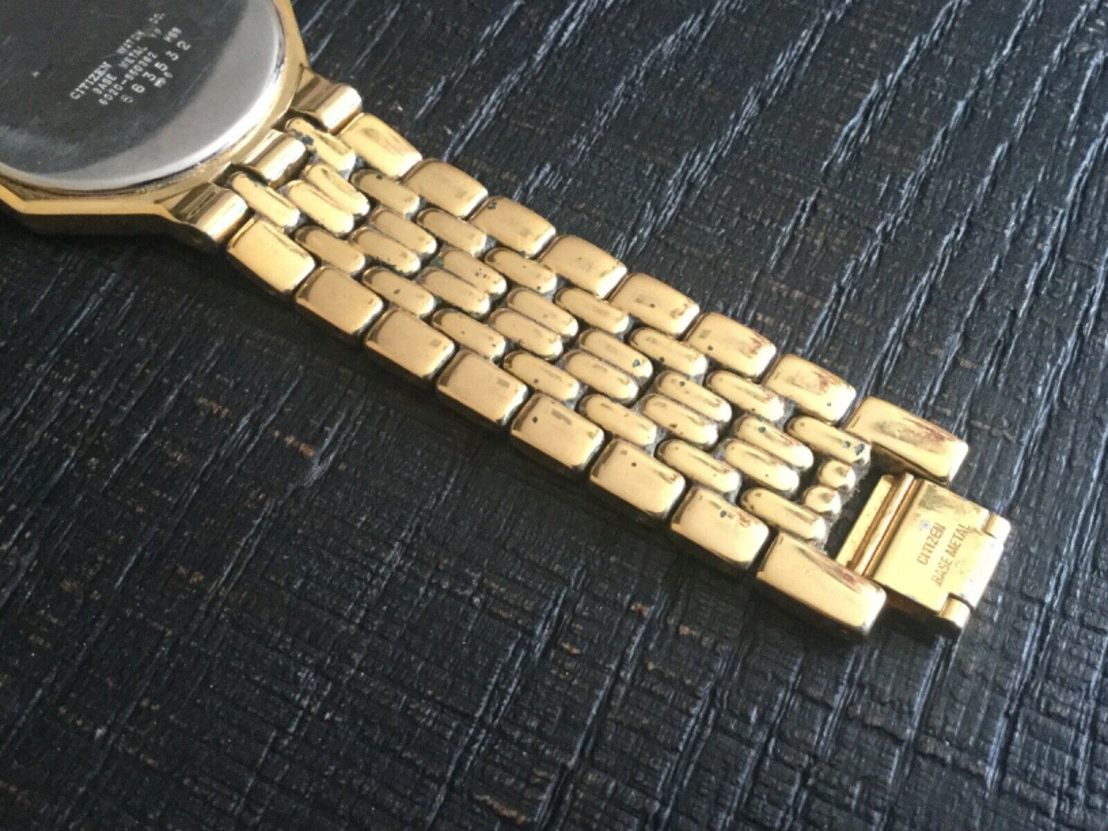 Vintage Citizen 6020-S50362 HSB Gold tone Mens Watch Quartz
