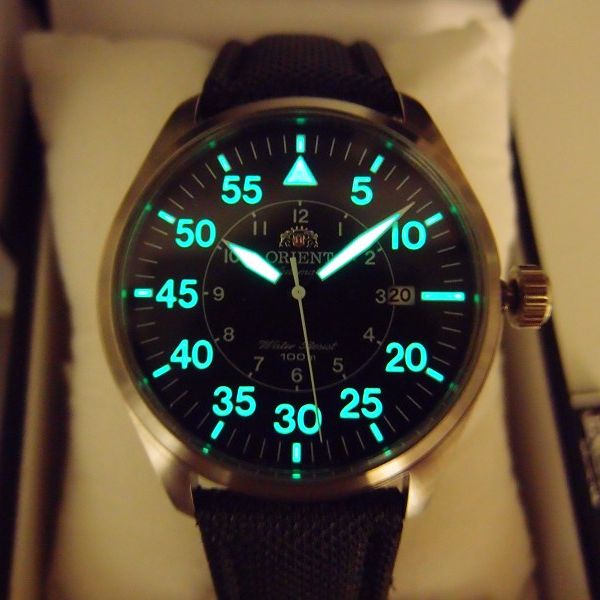 Orient Flight SOLD: Orient Flight Automatic ER2A003B Black Dial plus one black ...