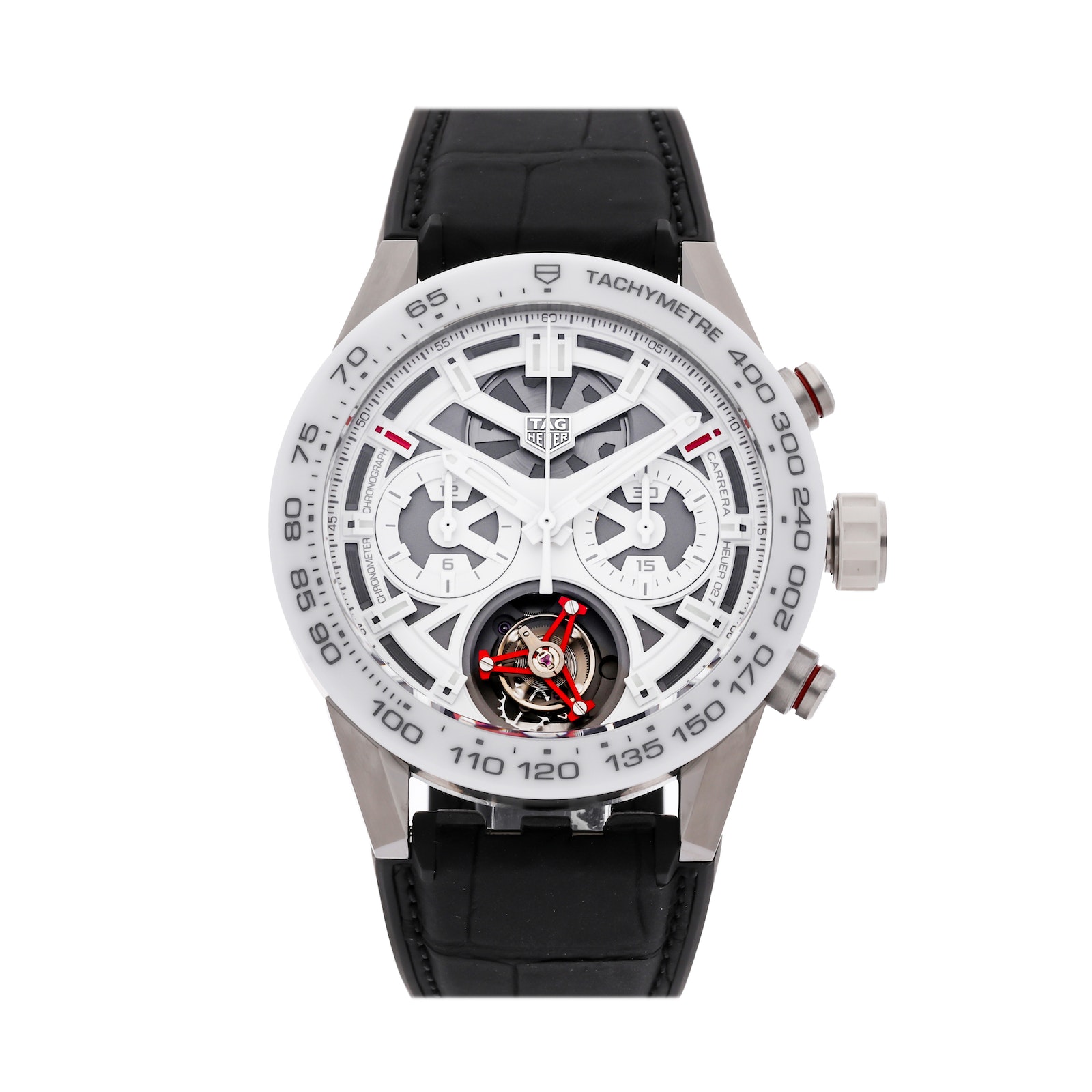 TAG Heuer Carrera Calibre Heuer 02T 45 Chronograph Tourbillon CAR5A8S