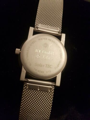 Junghans Solar TEC 14 4042 Stainless Steel Water Resistant 10