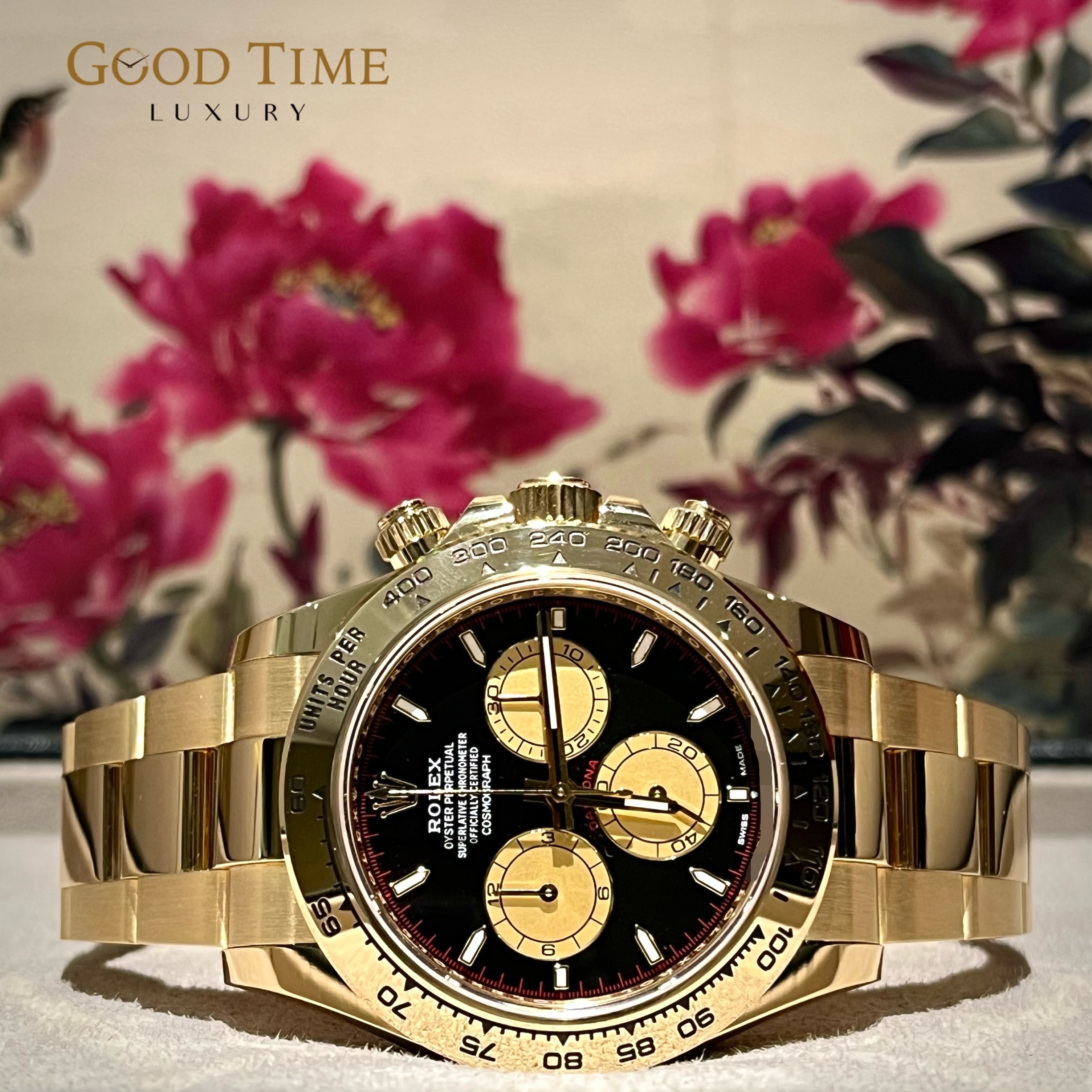 2024 FEB BNIB Rolex Daytona Paul Newman Yellow Gold 126508