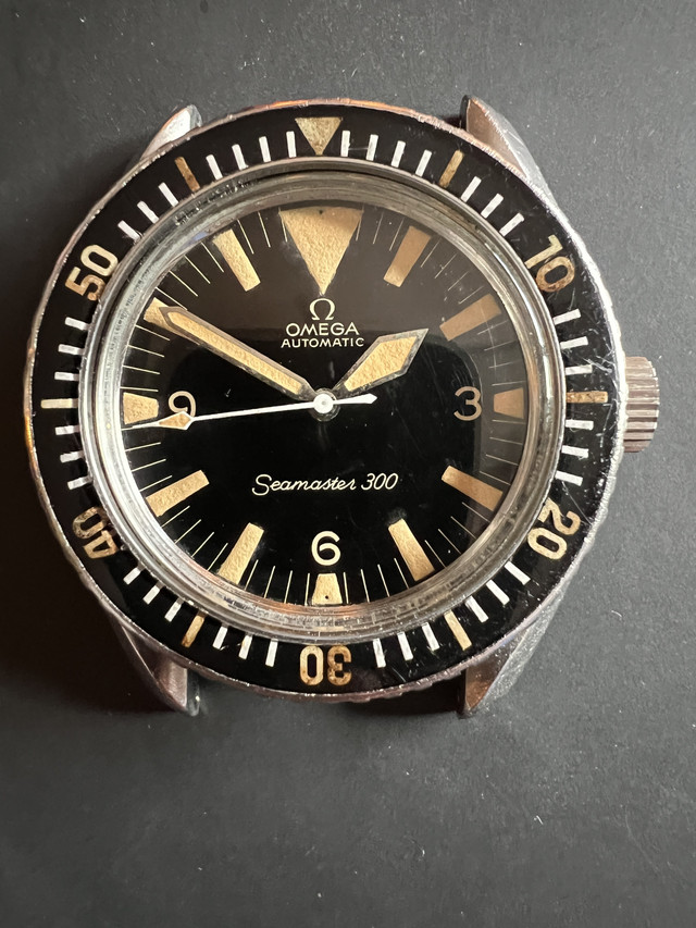 Vintage omega seamaster 2024 300 big triangle