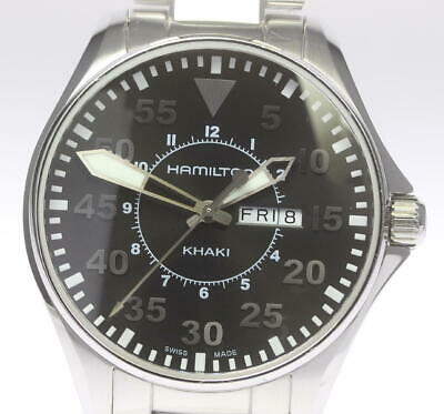 HAMILTON Khaki Pilot H64611135 (H646110) Quartz Men's Watch_501024