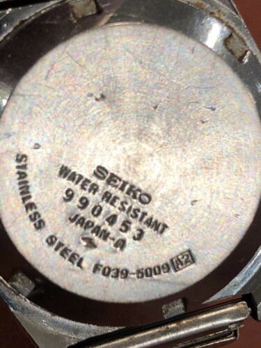 Star Wars era 1979 Vintage Seiko Digital Watch F039-5009 with New Battery.  | WatchCharts
