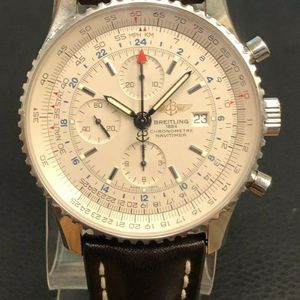 Breitling Navitimer World 46mm Stainless Steel Chronometer Wristwatch 4322 Watchcharts