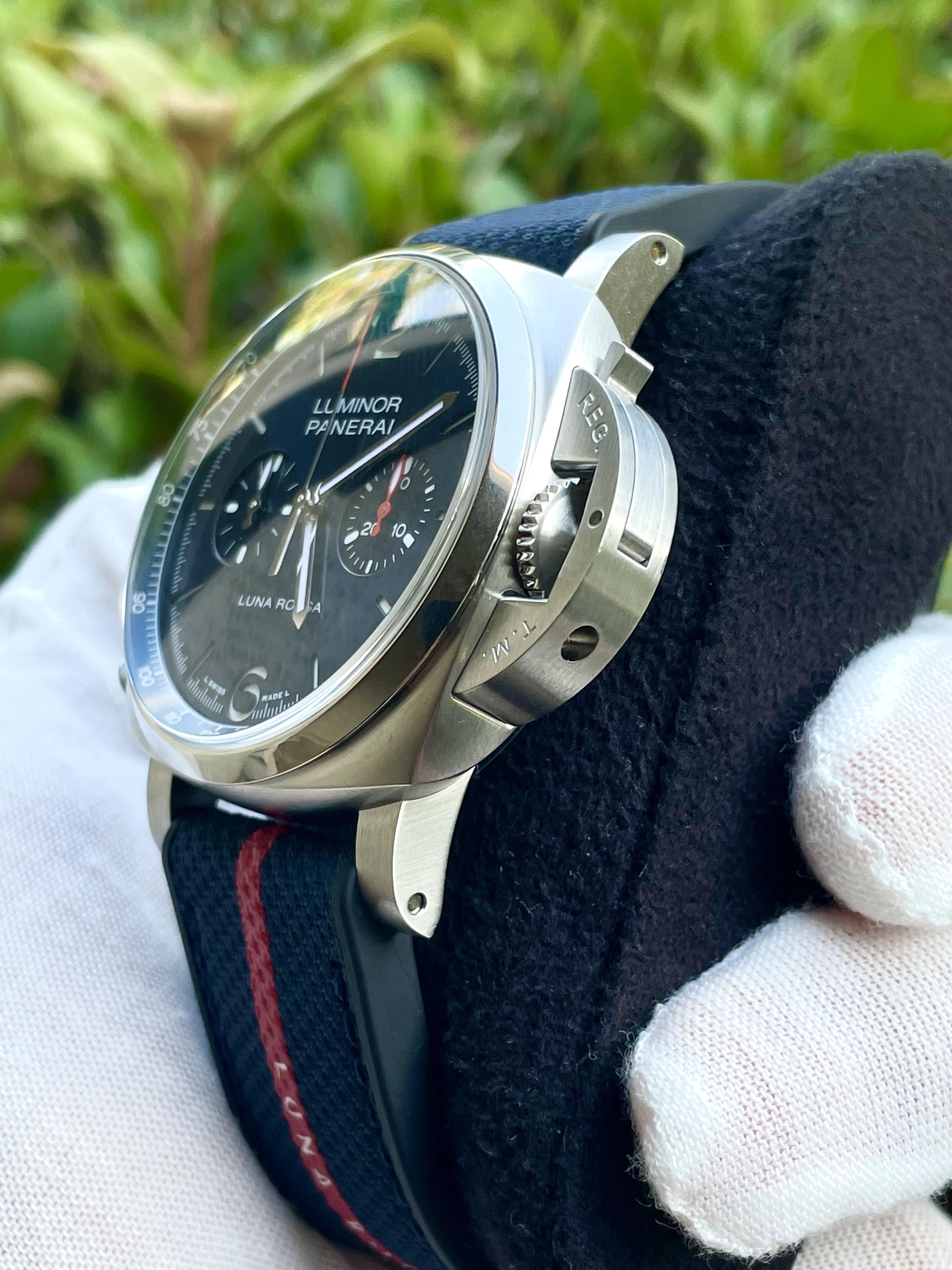 WTS Panerai Luminor Chrono Luna Rossa 44mm PAM001303 PAM1303