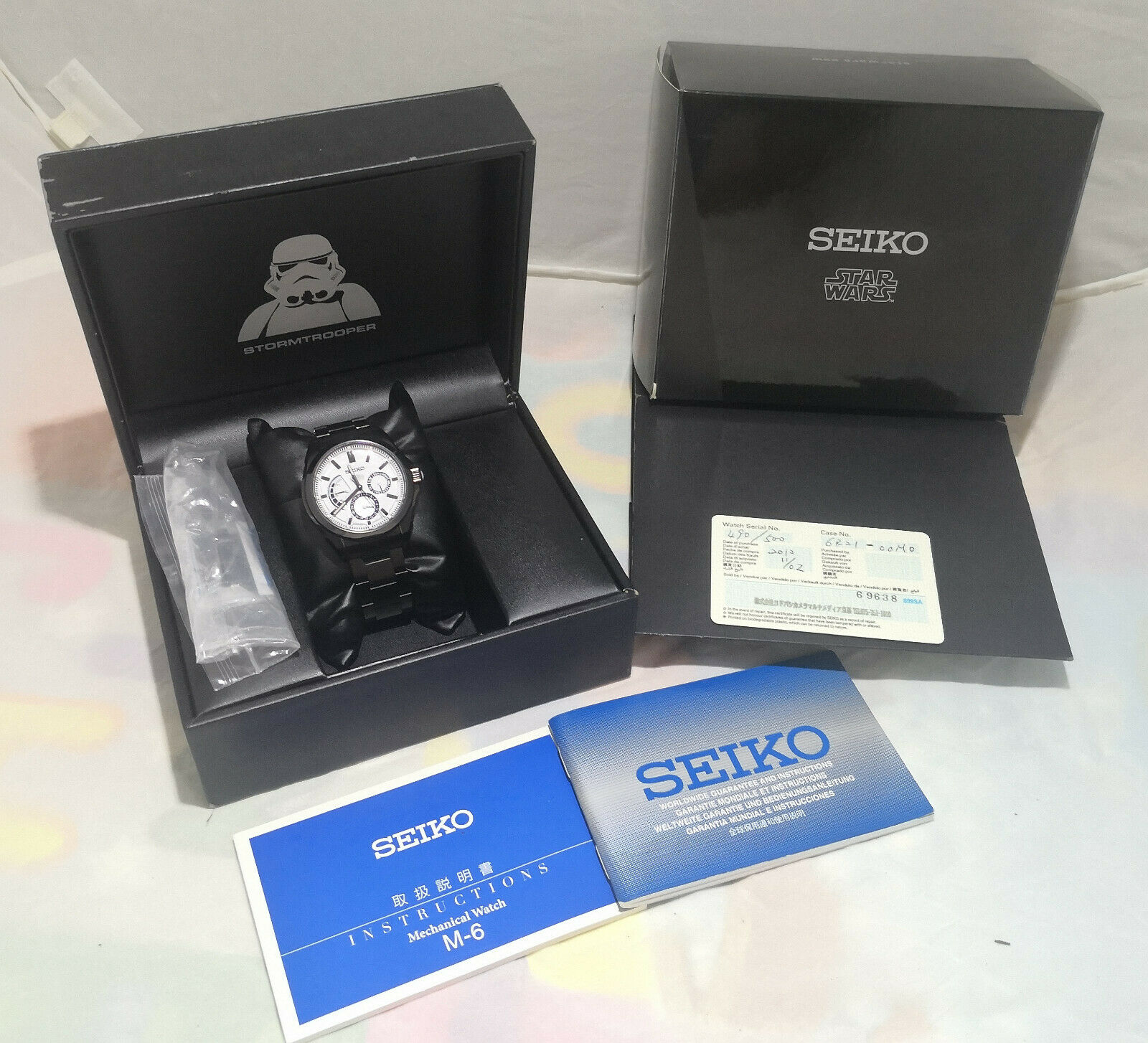 SEIKO BRIGHTZ ANANTA SDGC011 STAR WARS STORMTROOPER LE