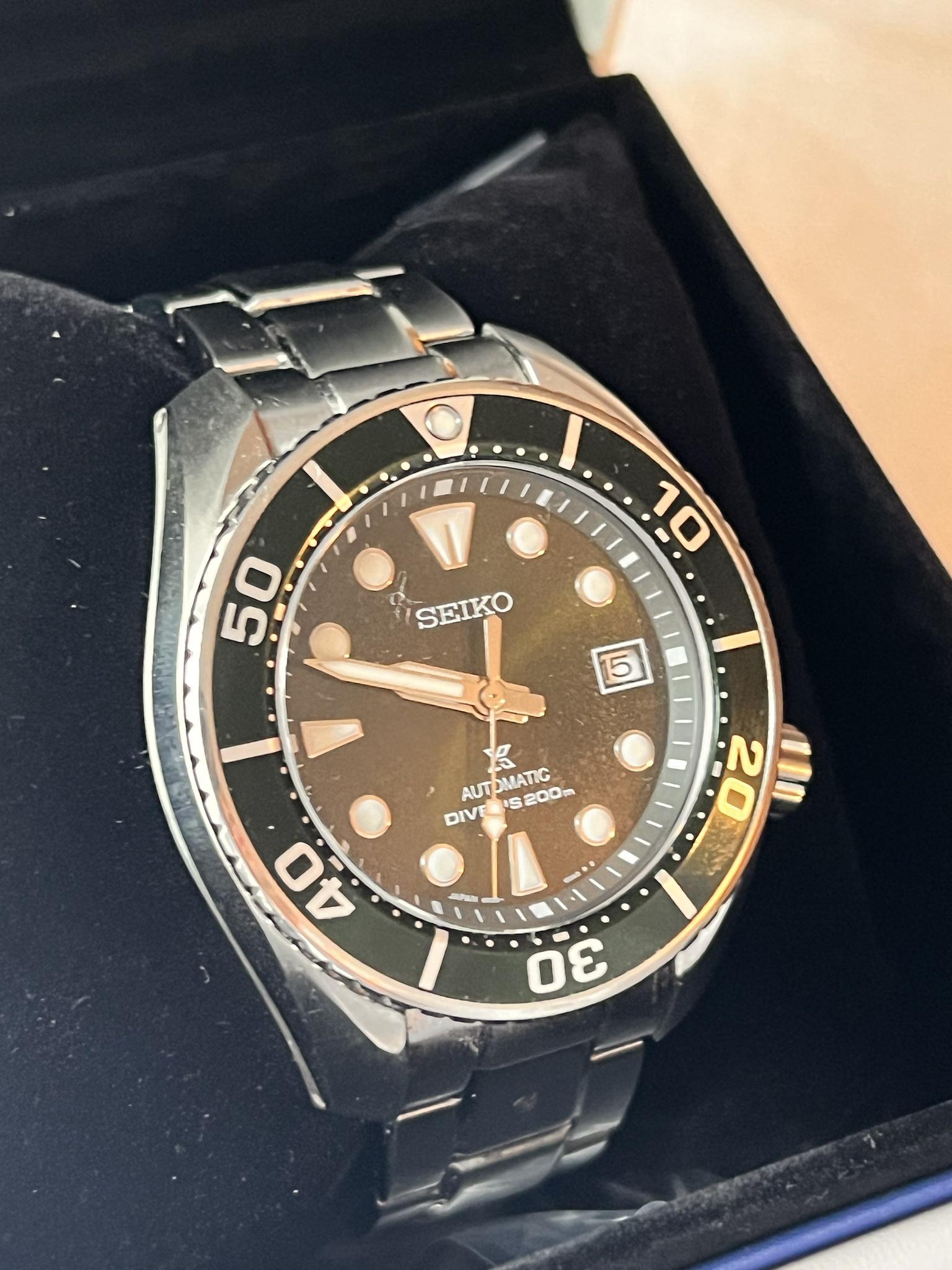 [WTS] Seiko Green Sumo SPB103, full kit, excellent condition ...