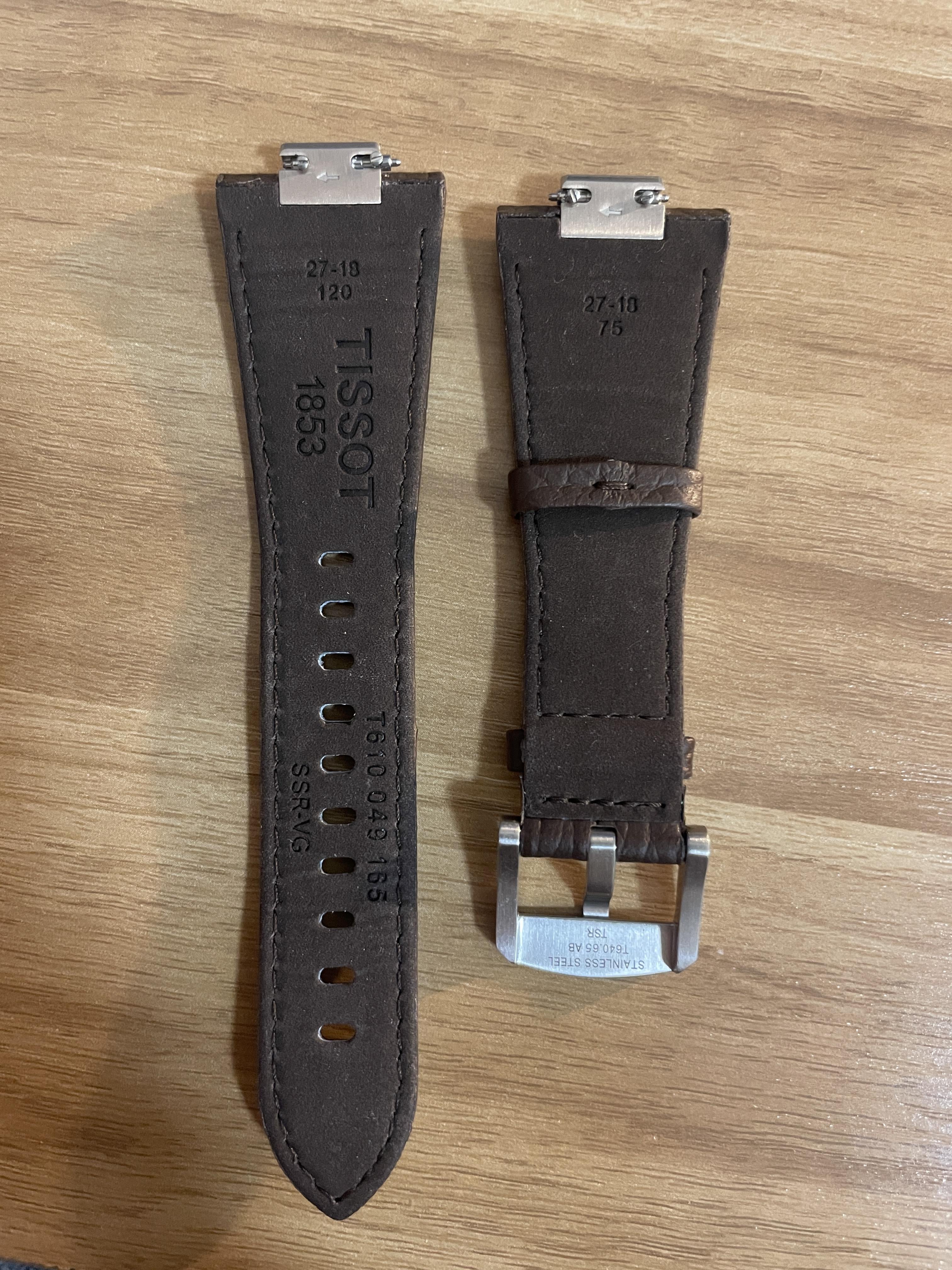 WTS Tissot PRX Brown Leather Strap 50 Like New WatchCharts