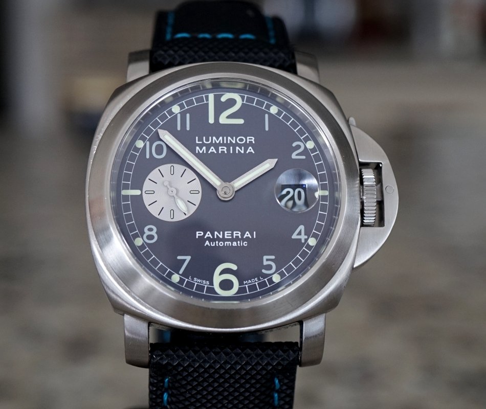 FSOT Panerai Luminor Marina Gray Dial PAM 86 WatchCharts