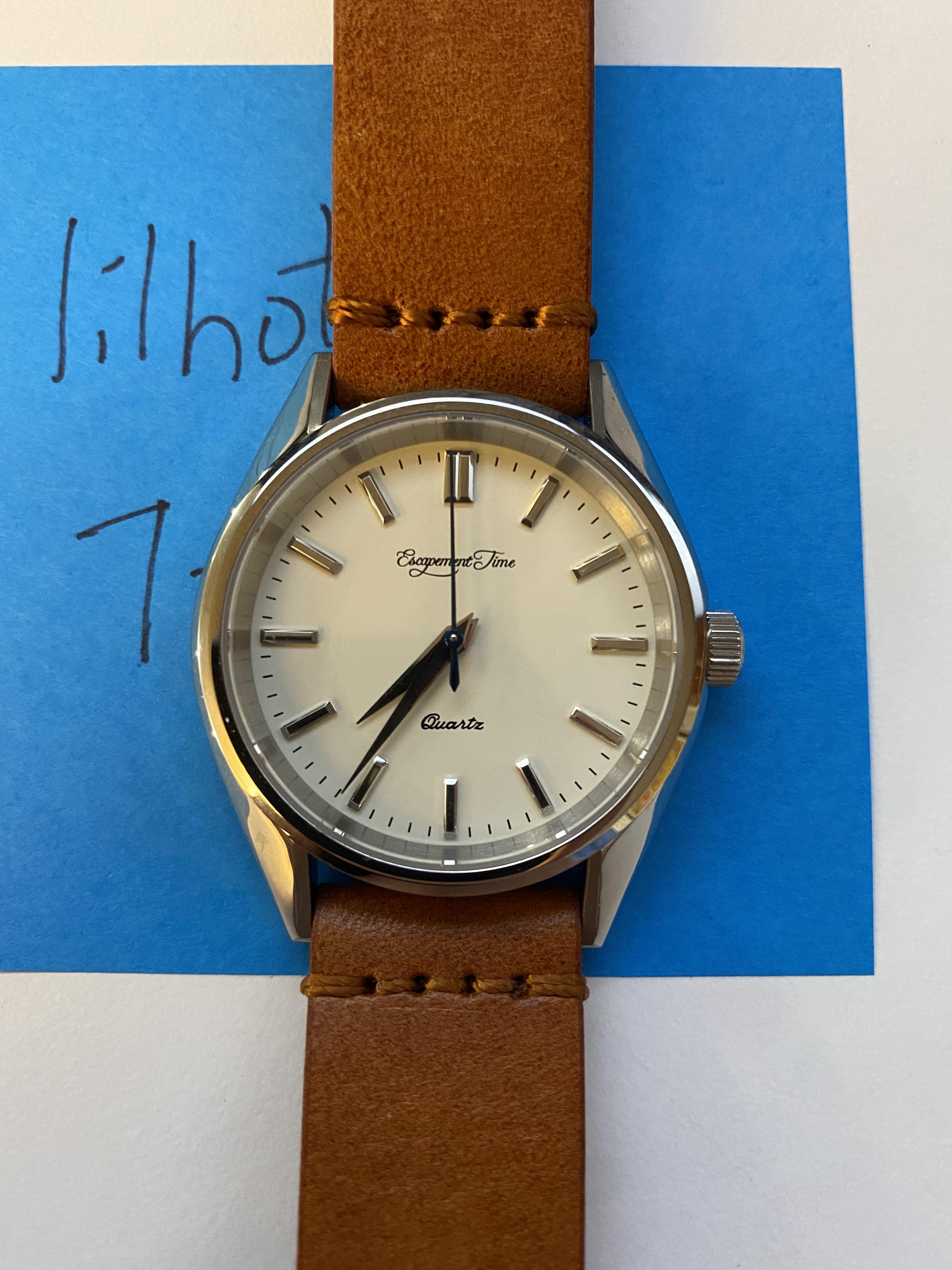 WTS] Escapement Time Quartz Dress Watch | WatchCharts Marketplace