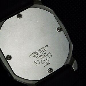 Rare Citizen Vintage Digital Watch D120 WIND JACK YACHT SAILING