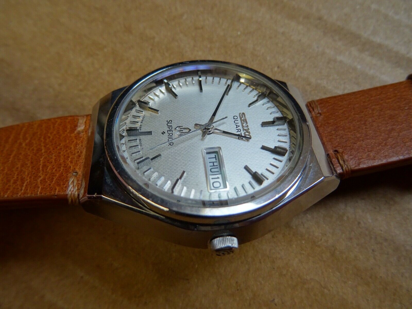 Seiko Superior 4883-8001--Rated more accurate than Grand Quartz