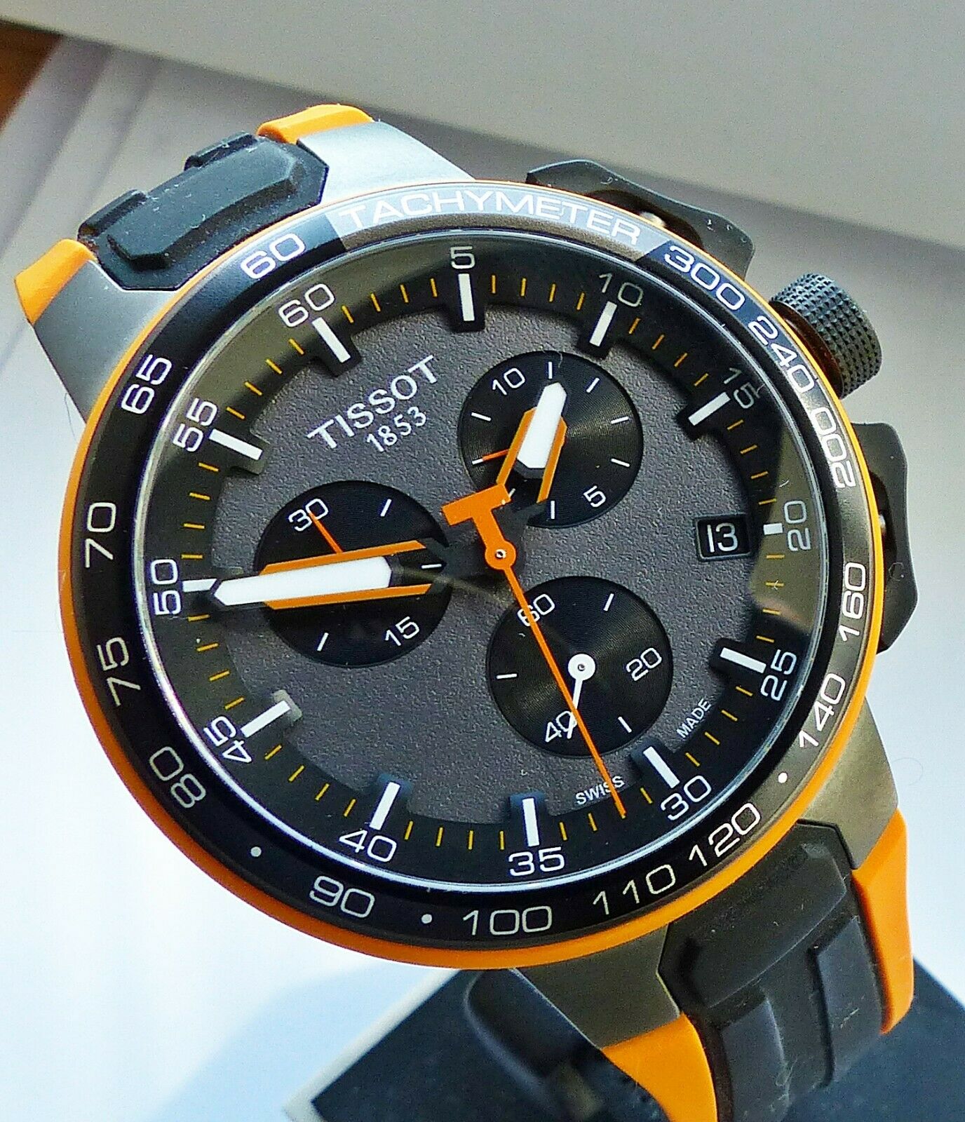 Tissot t outlet race cycling orange