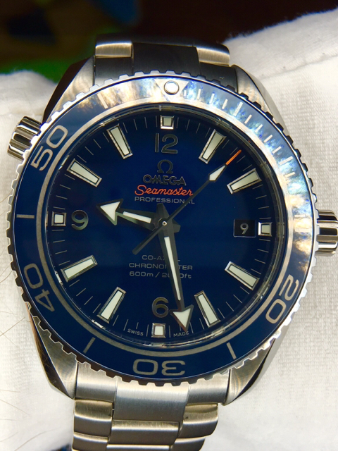 FS Omega 42mm Titanium Blue Seamaster Planet Ocean Ref 23290422103001 WatchCharts Marketplace