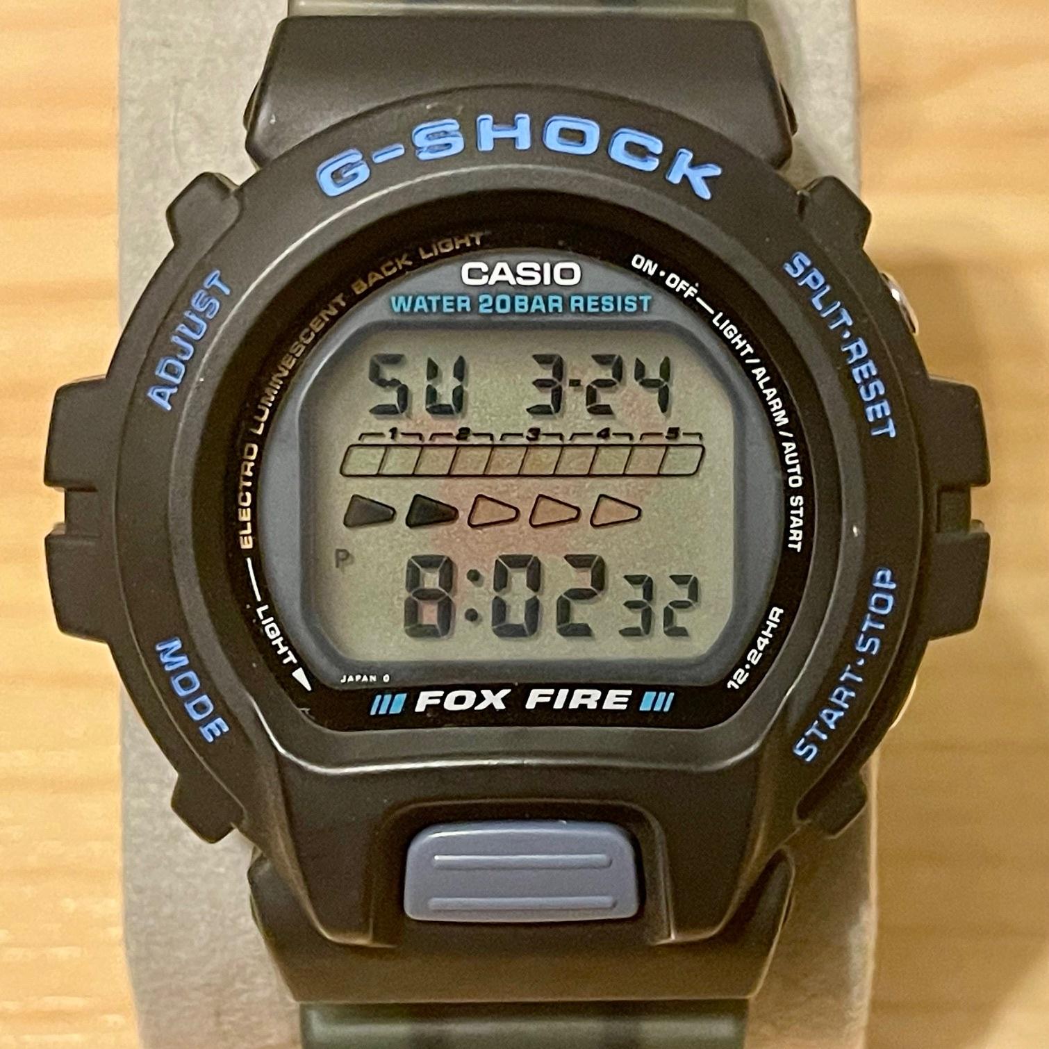 WTS] Casio G-Shock DW-6620-2 Scorpion Fox Fire Japan M 1199 Module  “American Sniper” Vintage 1994 DW6600 Series Digital Watch | WatchCharts