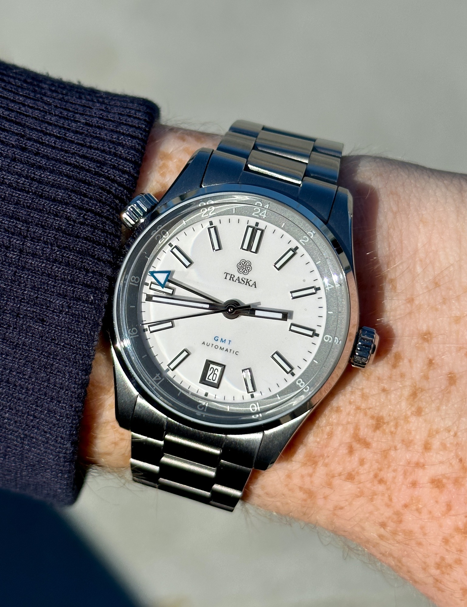 WTS] Traska Venturer GMT (Arctic White) | WatchCharts
