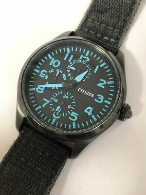 CITIZEN 8637-S066425 Eco-Drive Alterna Pilot Solar Battery Watch