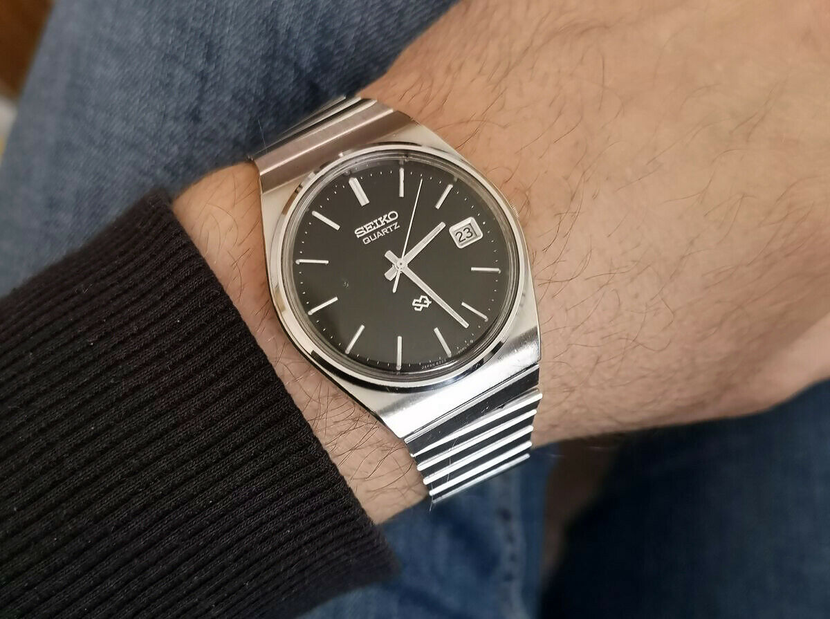 SEIKO 時計 Seiko 8222-5030 Quartz Vintage Men's Watch For Parts