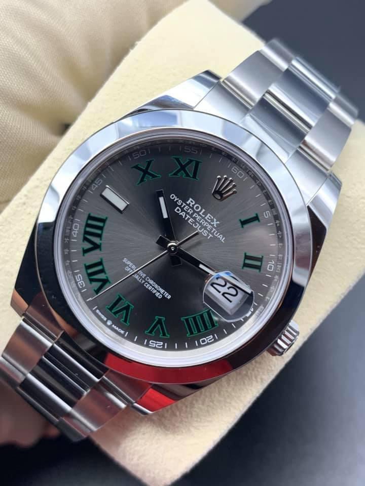 Rolex Wimbledon 41mm Smooth Bezel Rolex Wimbledon Smooth Bezel