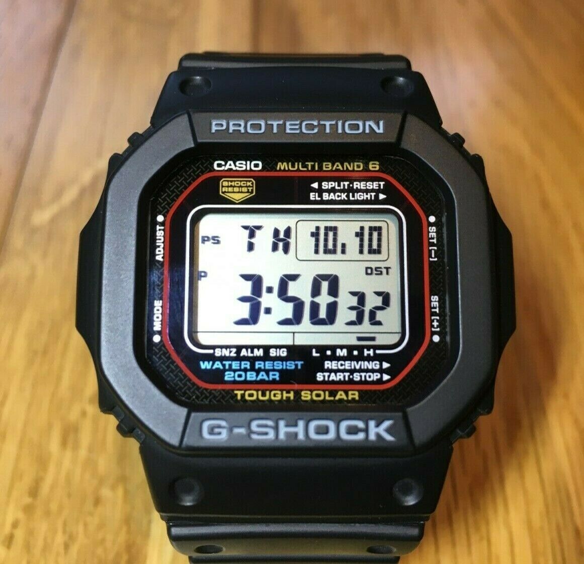 Casio G Shock Gw M5610 1er Is Wave Ceptor Multi Band 6 Radio Controlled Watch Watchcharts