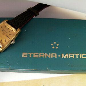Mouvement De Montre Eterna Matic Sahida Calibre 1446K - Vintage - Pour Pièces Ou Restauration