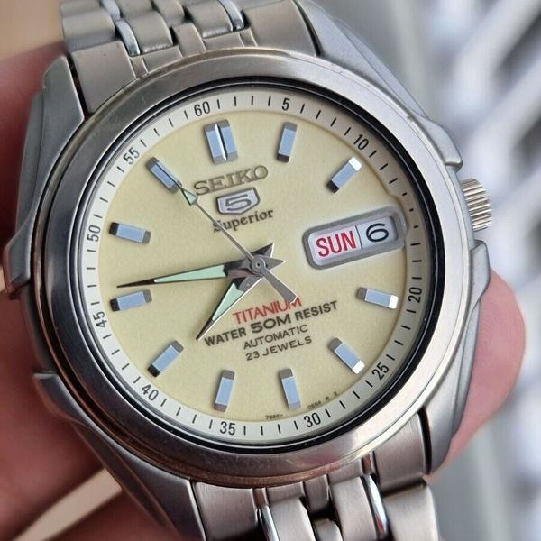 Seiko 5 superior automatic 23 jewels price online