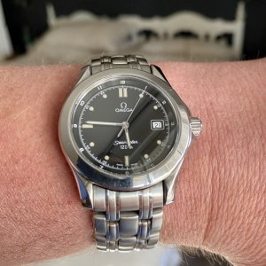 OMEGA SEAMASTER 120m 196 1501 腕時計 Omega Seamaster 120M 196.1501 Price as of November 2025 | WatchCharts