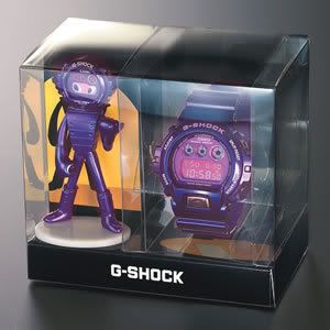 FS: Casio G-Shock DW-6900SW-6JR with G-Man Figurine...RARE and 