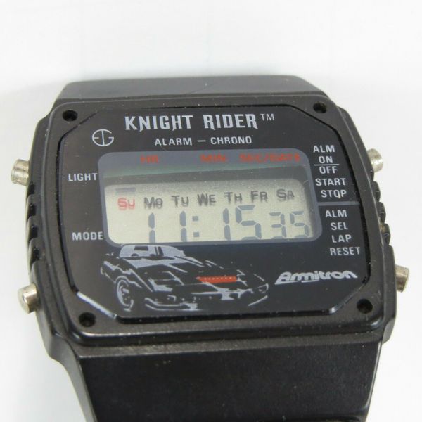 KNIGHT RIDER SPORT WATCH VINTAGE 1982 UNIVERSAL STUDIOS / ARMITRON ...