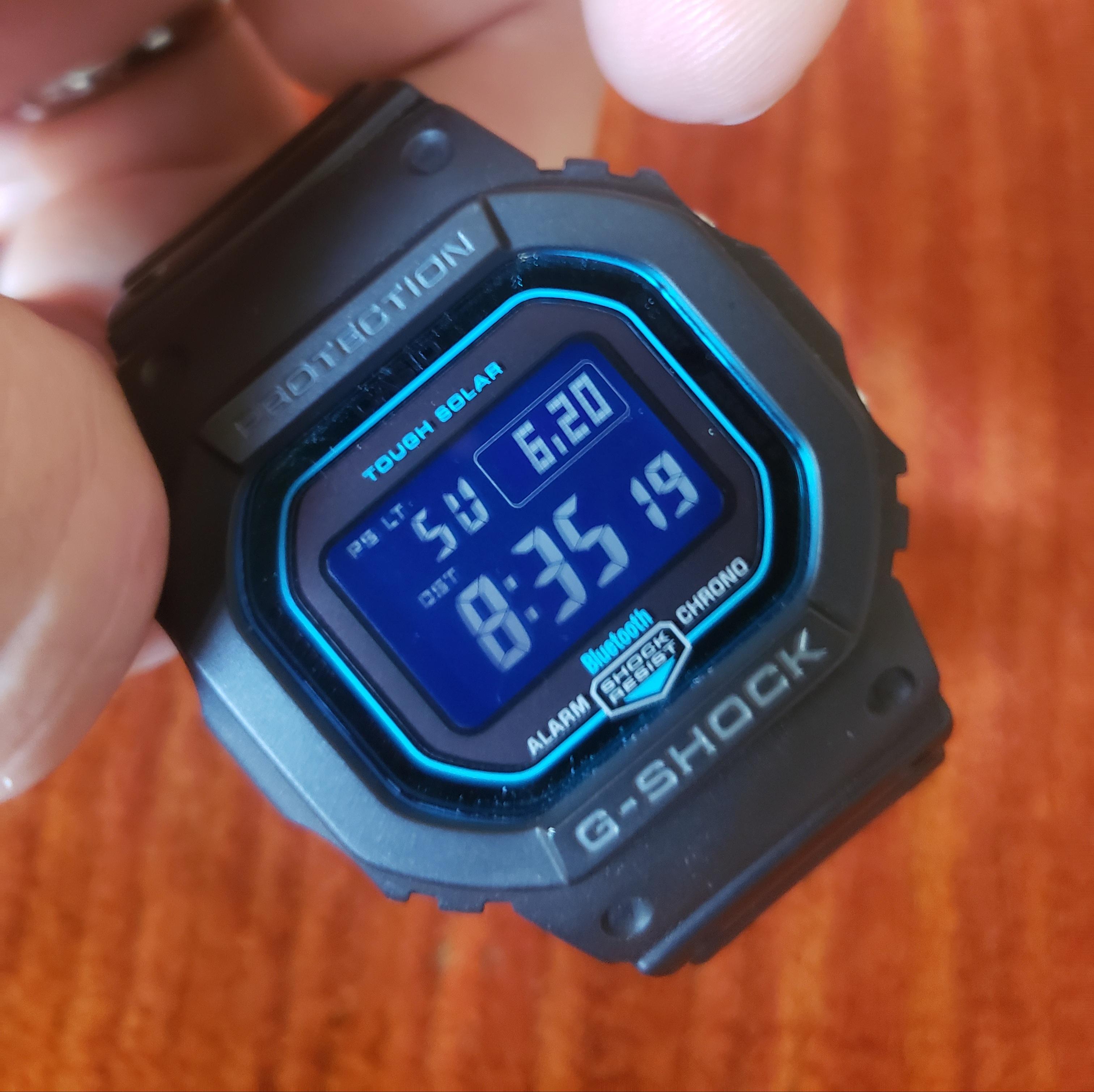 FS Casio G-SHOCK GW-B5600-2DR Square G | WatchCharts Marketplace