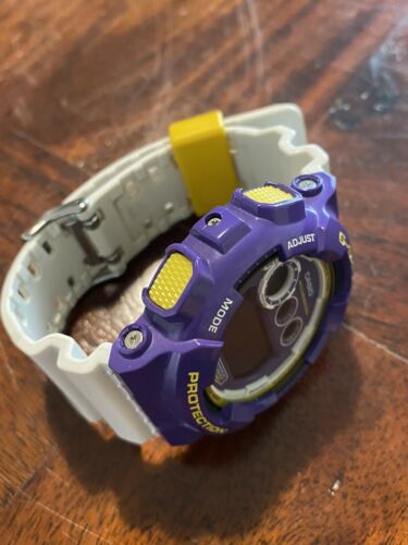 G shock store purple yellow