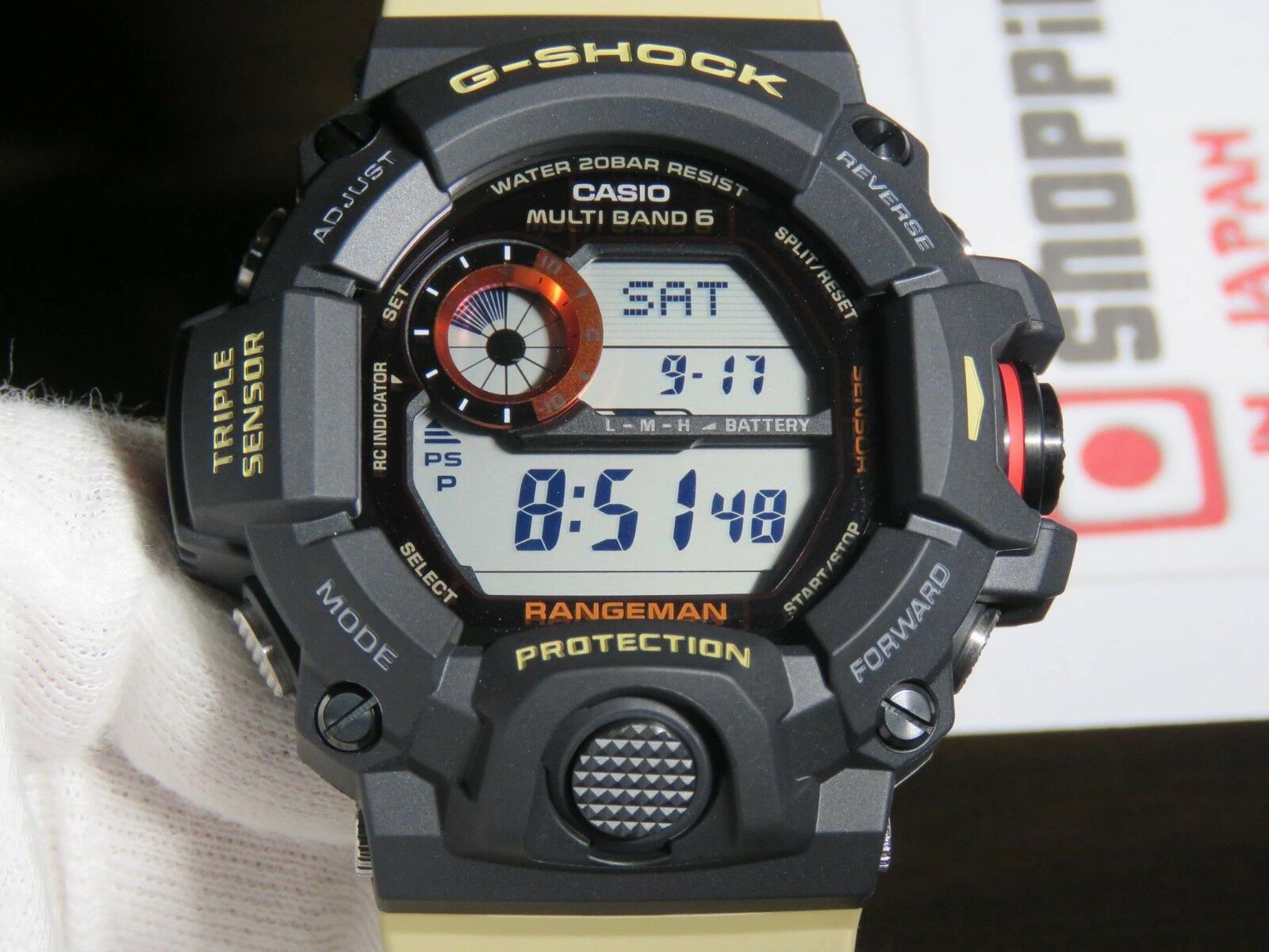 激安正規 G-SHOCK GW-9400BJ-1JF レンジマン GW-9400DCJ-1JF 時計