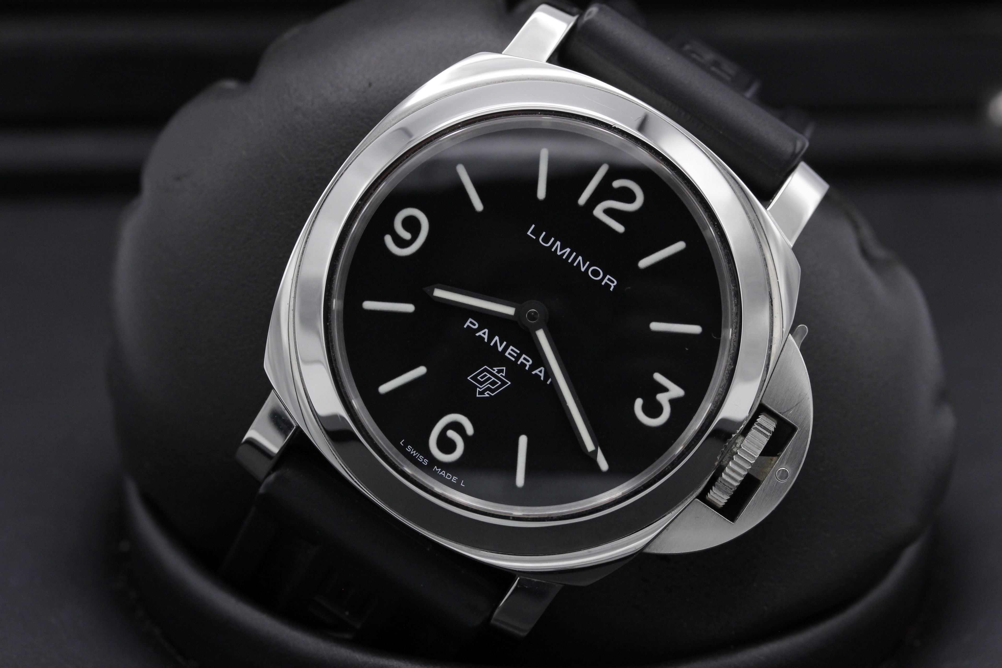 FSOT Panerai Luminor Base Logo PAM 000 Black Dial 44mm