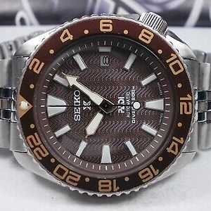 SEIKO 150M DATE DIVERS AUTO MENS WATCH 7002-7000 'BROWN PADI' (SN