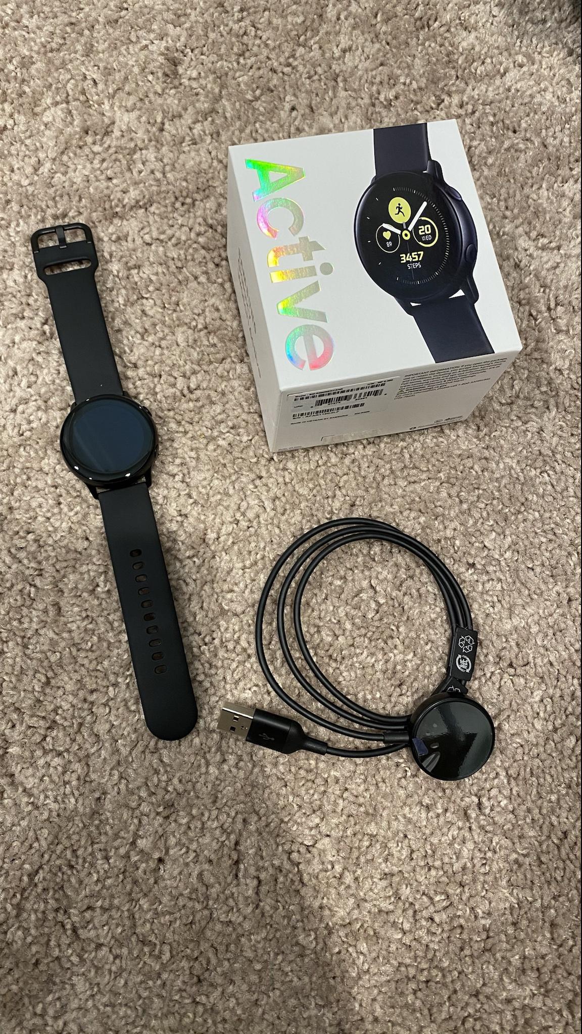 Samsung galaxy watch active 2 clearance unboxing