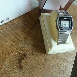 Vintage Casio lcd watch WW-34 WIDE TEMP-LC module 494 with box